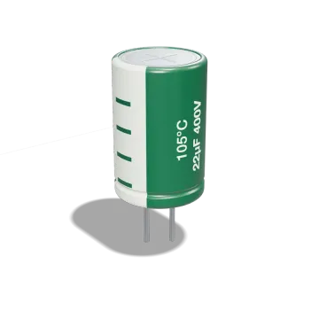 خازن الکترولیتی 22µF 400V سبز