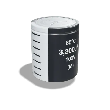خازن اسنپ‌این hlk 3300µF 100V
